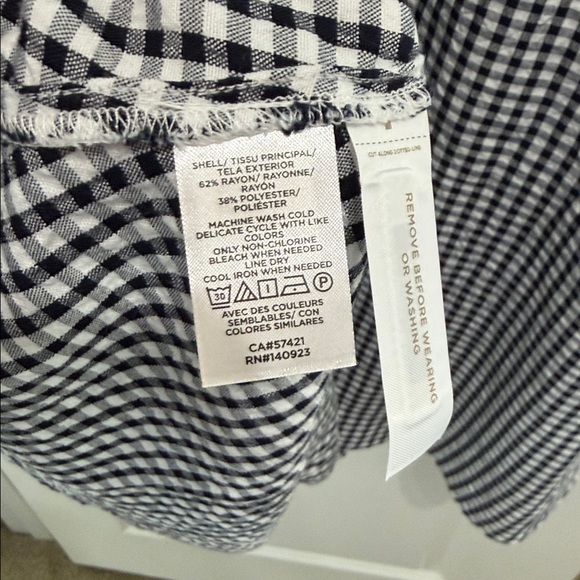 NWT! XS Petite LOFT Gingham, Seersucker Midi Dress - Picture 9 of 13